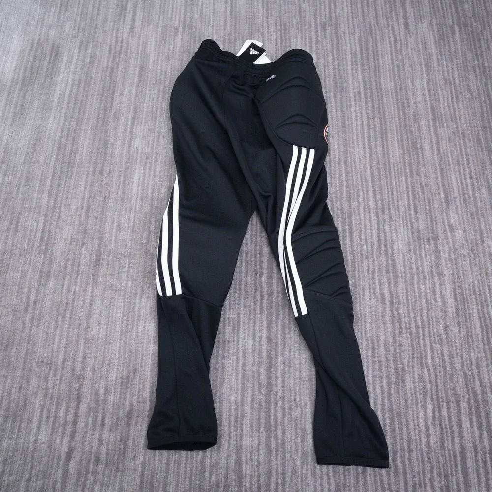 Adidas Tierro 13 Goalkeeper Pants Kids Medium Black Padded Soccer Z11474 New